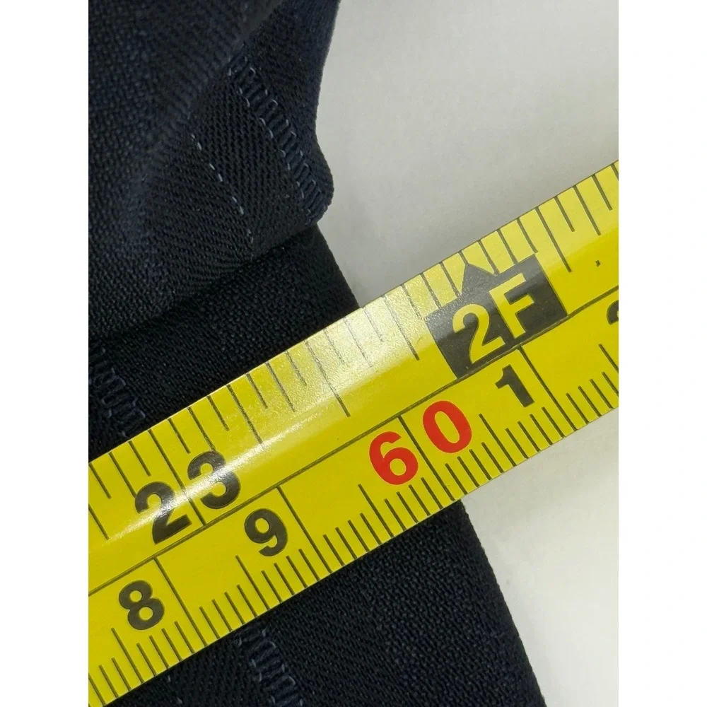 Cubavera Mens Pinstripe Suit Sz 44R‎ Navy Blue Green Lining Business